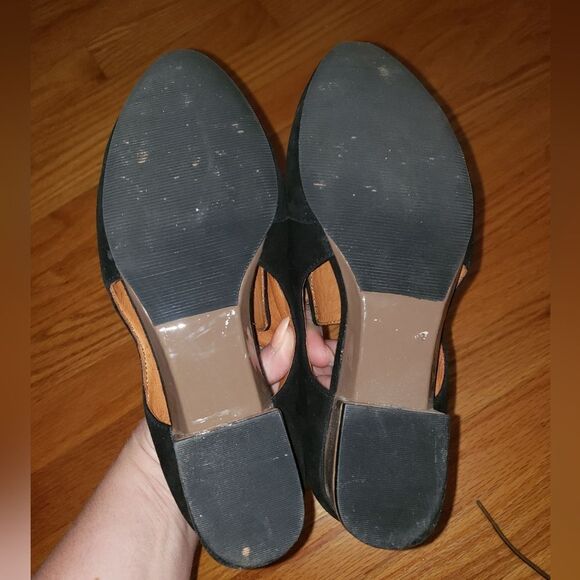 Gentle souls Demi Toss Black leather  shoes - Picture 7 of 8